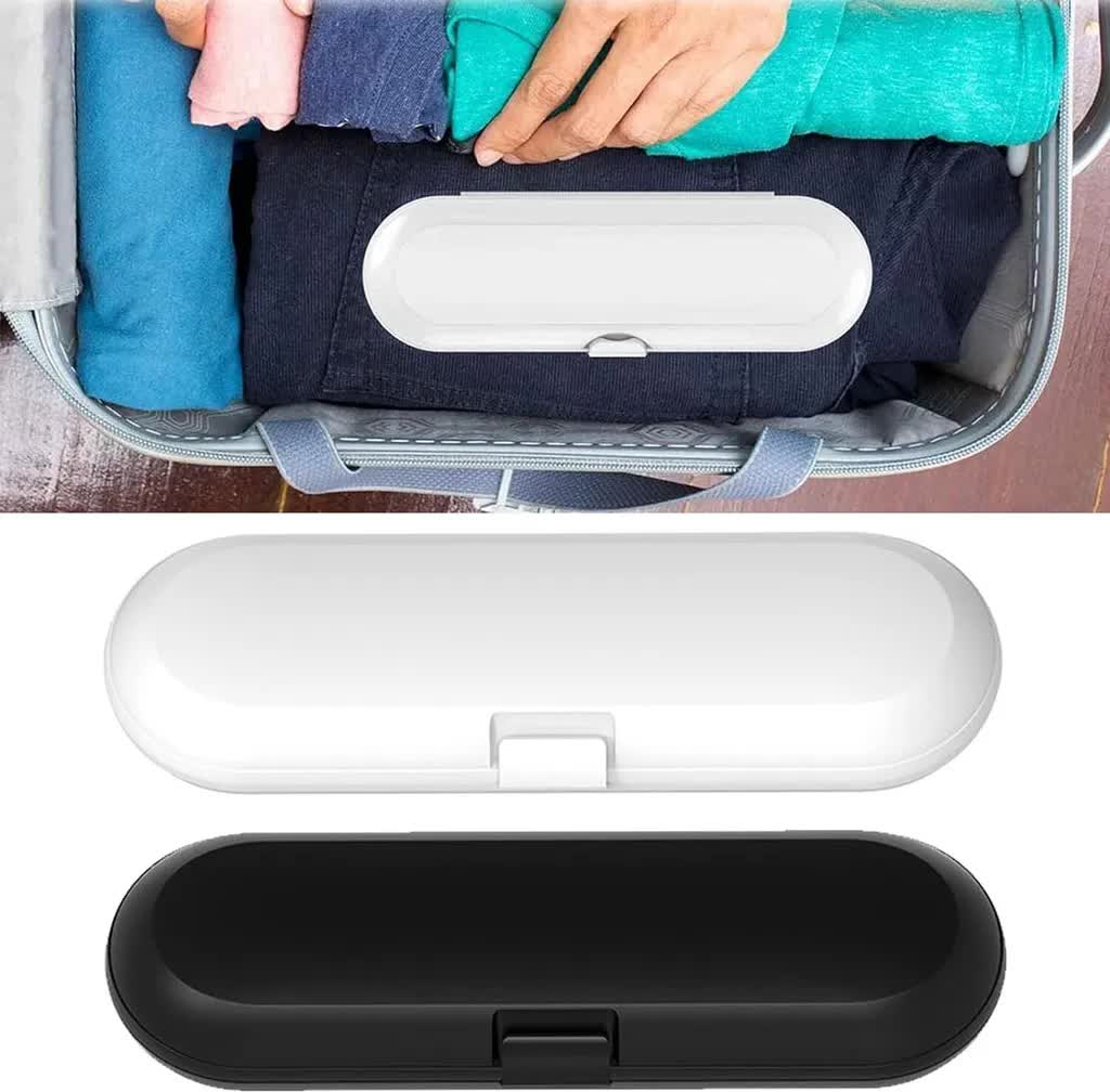 2-pack travel toothbrush case, electric toothbrush case, for Braun Oral-B electric toothbrush V1237-ZY-203-4519