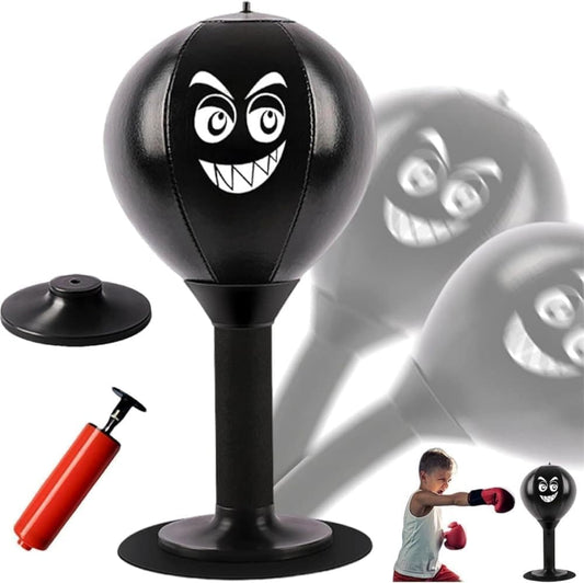 Boxing Ball for Desk - Stress Reducing Boxing Ball with Suction Cup, Stress Ball for Office, Workplace & V1237-ZY-203-4814