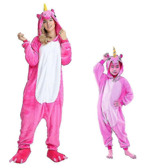 Pegasus Clothing Unicorn Pajamas Kigurumi Jumpsuit Pink Rose XL V1237-ZY-203-4857