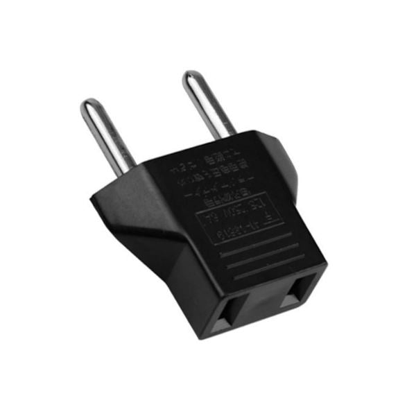 US to EU adapter (black) V1237-ZY-203-4918