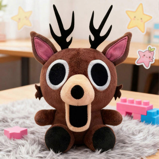 The Deer Plush 99 Nights in the Woods Plush, Collectible Stuffed Animal Doll for Game Fans, Thoughtful Gift V1237-ZY-203-5055