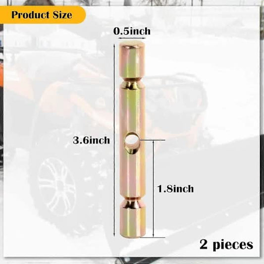 pcs Pro Scissor Pins Compatible with Polaris ATV Snow Plows Glacier, Replacement V1237-ZY-203-5276