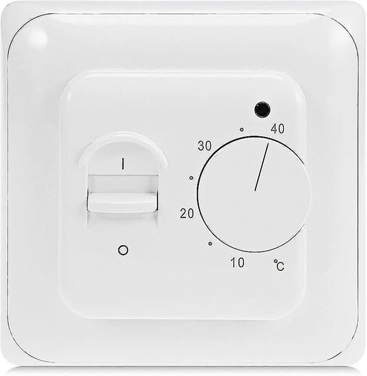 Manual Electric Underfloor Heating Thermostat with AC 220v 16a Probe, Mechanical Underfloor Heating V1237-ZY-203-5440