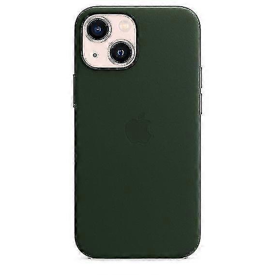 Leather Case for iPhone 13 Mini with Magsafe Sequoia Green_max Sequoia Green V1237-ZY-203-5466