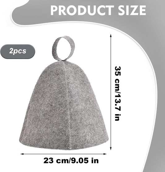 pcs sauna hats, original wool, comfortable and breathable for sauna, 100% natural sauna accessories in felt V1237-ZY-203-5467