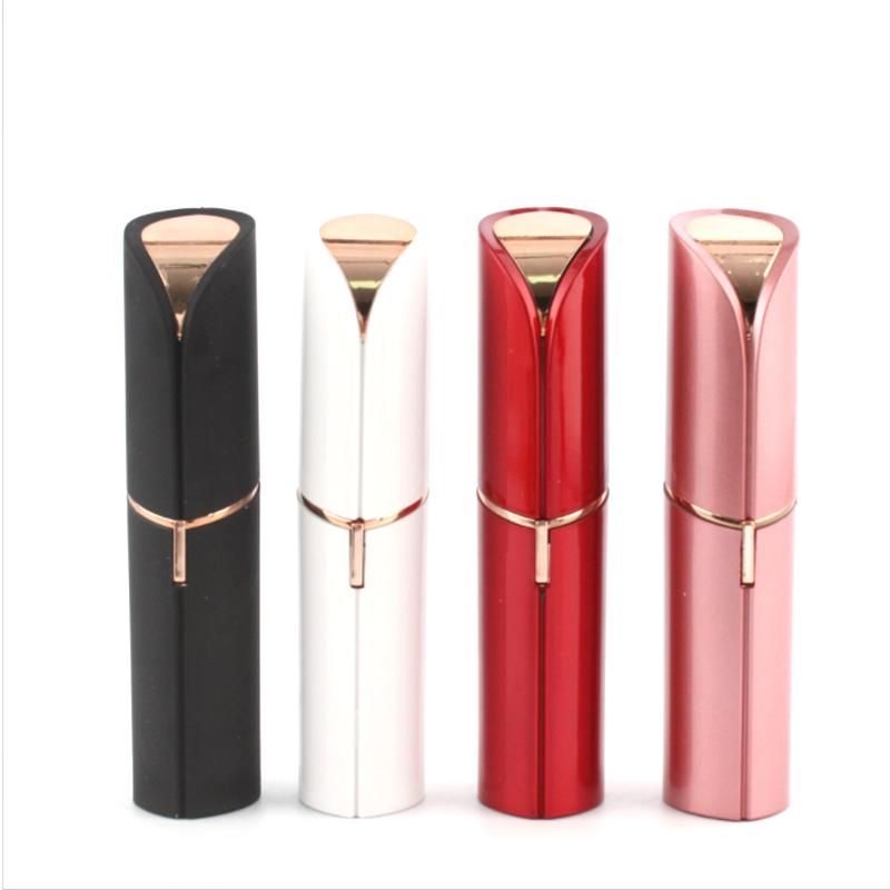 Eyebrow epilator and trimmer for facial, nose, bikini line hair, white V1237-ZY-506-0046