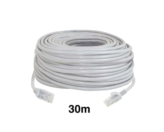 30m Cat5e Ethernet Cable, Grey V1237-ZY-506-0075