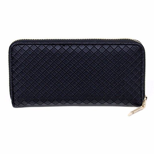 Square Wallet, Black White V1237-ZY-506-0217