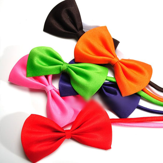 18 pcs Dog Bow Tie Collar, Red, for Small to Medium Pets V1237-ZY-506-0269