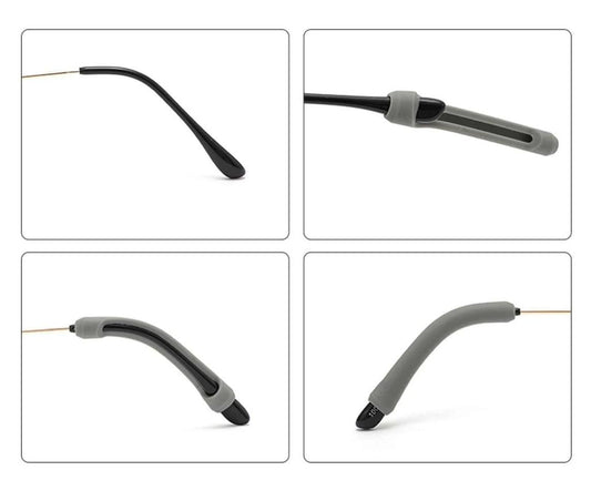 4 Pcs Anti-Slip Silicone Nose Pads for Glasses, Wear-Resistant V1237-ZY-506-0325