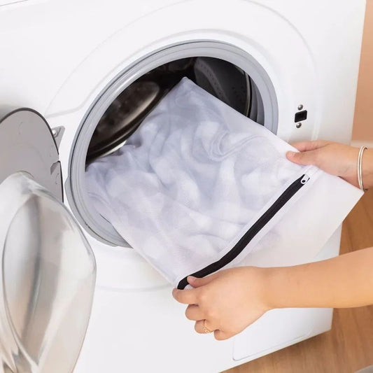 2pcs White Laundry Bags for Underwear, 40 x 50 cm V1237-ZY-506-0376