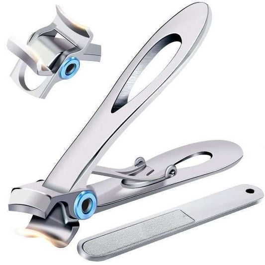 Nail Clippers for Thick Nails Silver, Avoid Complicated Trimming V1237-ZY-506-0383