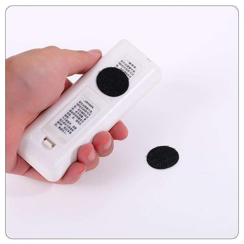1500 pairs Round Self-Adhesive Velcro Black, 12mm V1237-ZY-506-0544