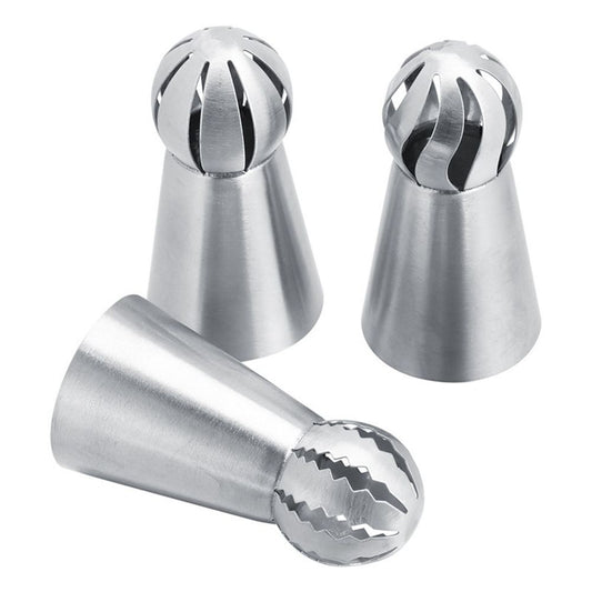 3pcs large liquor spouts stainless steel silver V1237-ZY-506-0567
