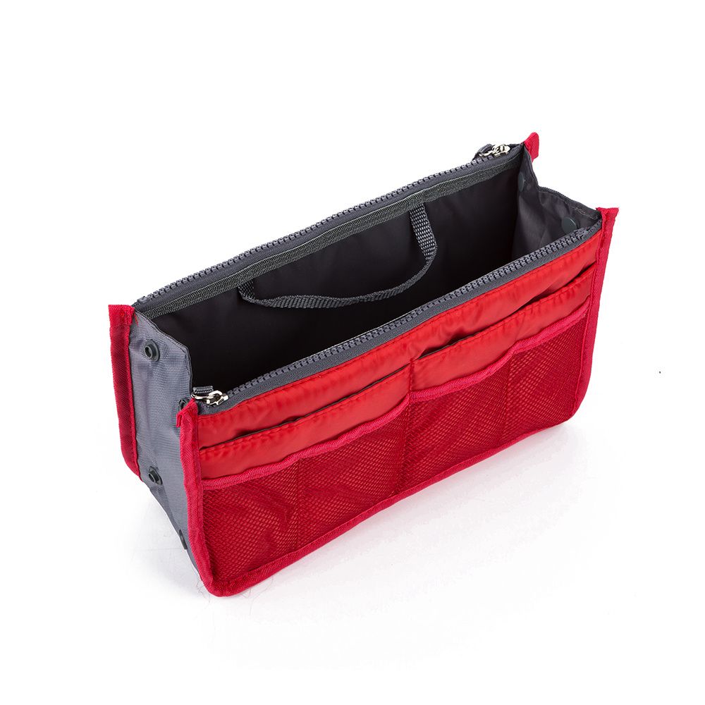 Pink toiletry bag set, Bag in bag V1237-ZY-506-0590