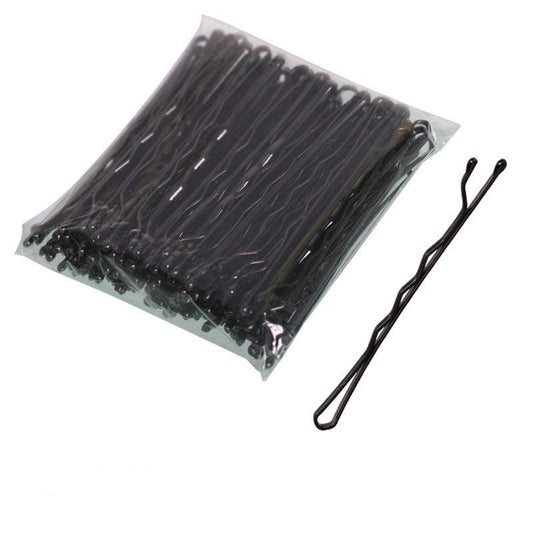 100pcs Black Hairpins, Hair Clips V1237-ZY-506-0826