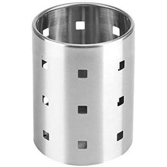Stainless Steel Cutlery Drainer Kitchen Utensil Holder Cutlery Baskets Organizers Round Storage Rack for V1237-ZY-528-091