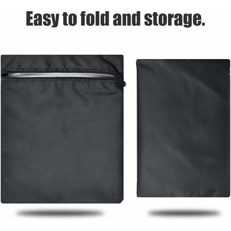 Fire Pit Cover Fire Pit Cover Reusable Waterproof Grill Cover Barbecue Cover, 112 x 61cm V1237-ZY-528-138