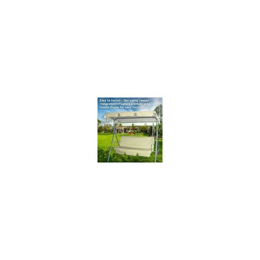 210D Waterproof Garden Swing Replacement Roof Swing Roof Swing Canopy Replacement Anti UV Garden Swing V1237-ZY-528-148