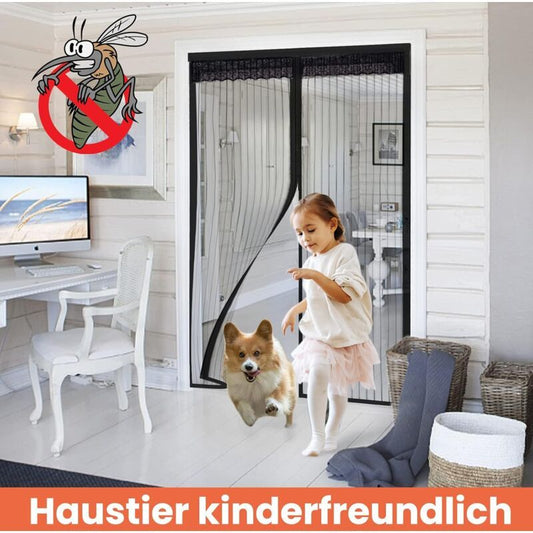 Mosquito Net Door Magnetic Anti Fly Curtain Anti Mosquito Door Curtain with Magnetic Closure Without Drilling V1237-ZY-528-314