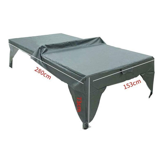 Table Tennis Table Cloth, Polyester Taffeta, Waterproof Ping Pong Table Cloth, Indoor Outdoor Sports V1237-ZY-528-320