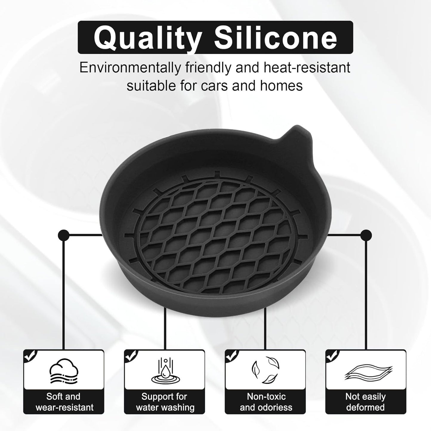 Car Cup Holder Coaster, Silicone Cup Holder Insert, Universal Non-Slip Cup Holders, Car Accessories Interior V1250-B0CWQ8QMKT