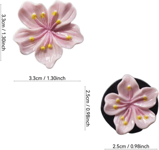 10 PCS Flower Car Air Freshener Vent Clips, Cute Pink Car Interior Decor Accessories, Aromatherapy Car Vent V1250-B0GWF1ZHMG