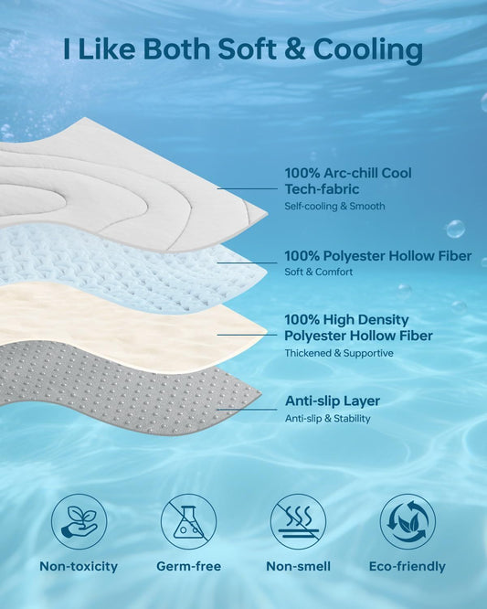 Cooling Mat for Dogs, 59" x 40" Self-Cooling Dog Bed with Arc-Chill Technology 3.0, Non-Slip Washable Pet V1250-QLSC024-XL