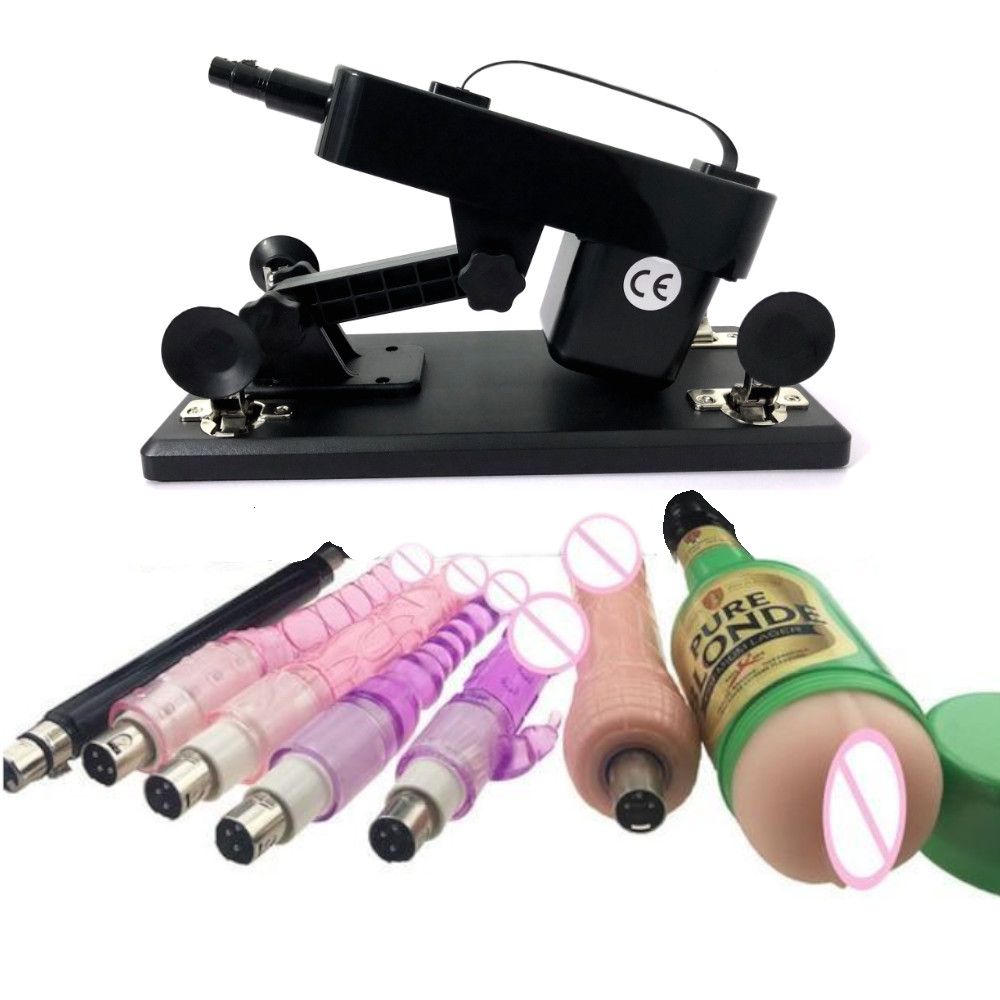 House Of Dasein A2 Automatic Sex Machine 7 Dildos Thrusting Gun Anal Masturbation - Package B V1257-15360270270530
