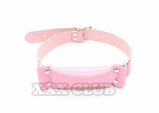 House Of Dasein Black Pink Bit Pet Play Pony Horse Puppy Mouth Gag Bondage Bdsm Restraints - Pink V1257-15360286785602