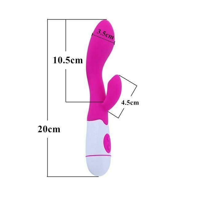 House Of Dasein Pink G Spot Rabbit Vibrator Silicone Massager 4 Styles - Pink - Type B V1257-15368979742786