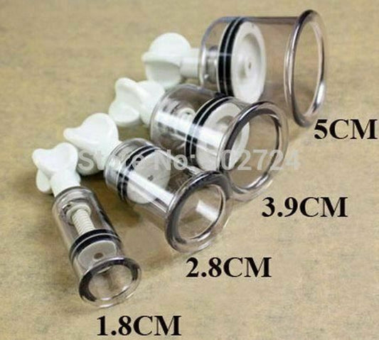 House Of Dasein Set Twist Up Nipple Suction Clitoris Pussy Sucking Pump Bdsm Kink Fetish V1257-15690463576130