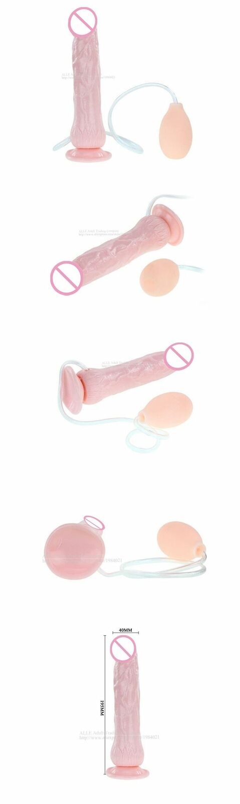 House Of Dasein Squirting Realistic Cock Ejaculating Dildo Anal Plug Bdsm Kink V1257-16223829459010