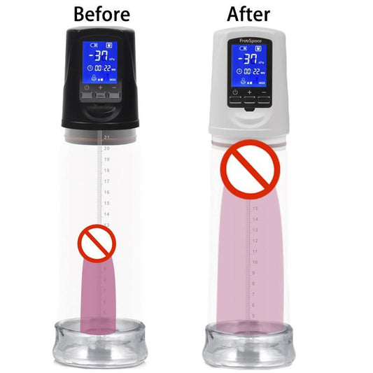 House Of Dasein Electric Penis Vacuum Pump Usb Rechargeable Cock Enlargement Bdsm - Black V1257-16225155055682