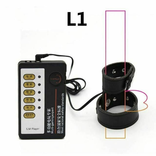House Of Dasein Electric Zapper Cock Ring Electro Shock Bdsm Restraints Kink Bondage - L1 V1257-16225638711362