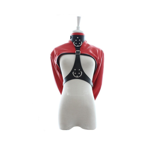 House Of Dasein Straitjacket Body Harness Bondage Kink Fetish Restraints - Red V1257-16338367545410