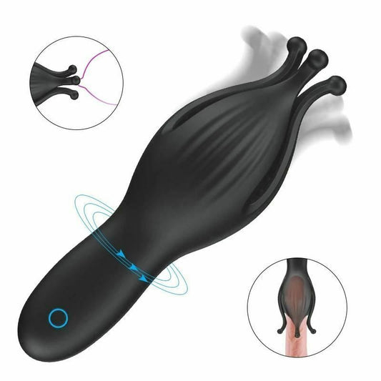 House Of Dasein Small Masturbation Cup Penis Stamina Trainer Blow Job Sex Machine - Black V1257-30290302992522