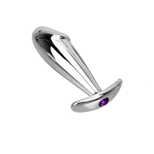 House Of Dasein Metal Jewel Rhinestone Butt Plug Masturbation Anal Fetish Bdsm - Purple V1257-30915834282122