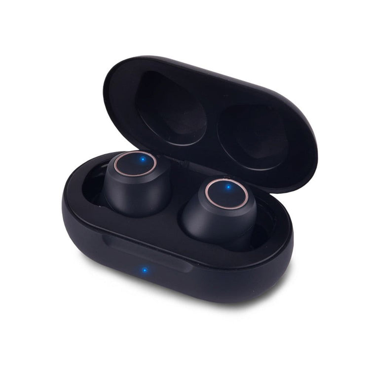 House Of Dasein Invisible Rechargeable Ear Hearing Aid Z 100 With Charging Case Digital For Both Ears - Black