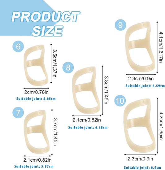 5Pcs Finger Splint, Trigger Finger Splint, Comfortable Trigger Finger Splint, Thumb Brace to Support and V1258-DP02-A-1210