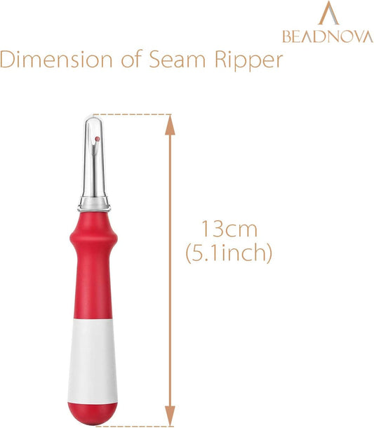 Seam Ripper 2pcs Thread Cutter Stitch Remover Large Thread Remover Stitch Eraser Tag Ripper for Clothes V1258-DP02-A-144