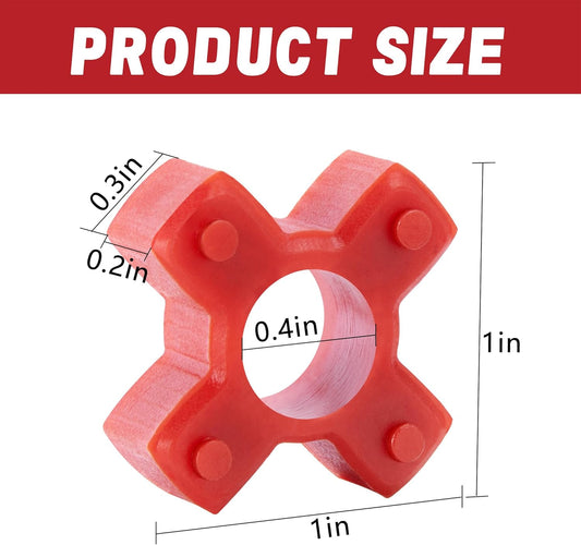 12 Pcs Electric Honey Extractor Bushing Connectors, Buffering Pad Connectors for Electric Honey Extractor V1258-DP02-A-162