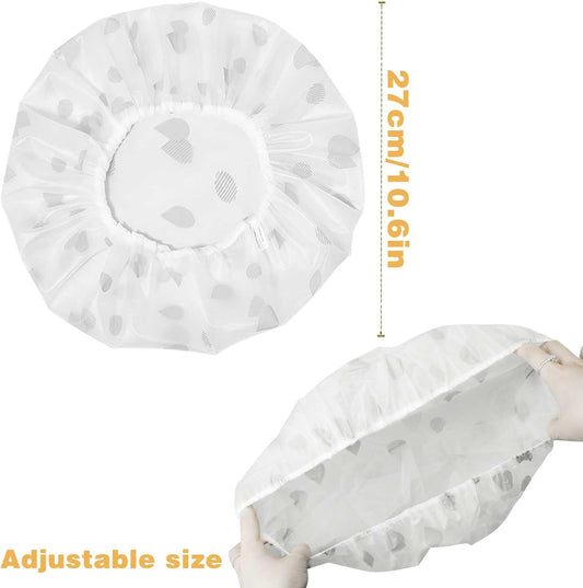 2Pcs Reusable Bread Elastic Bowl Covers for Rising, Sourdough, Adjustable Cover V1258-DP02-A-1987