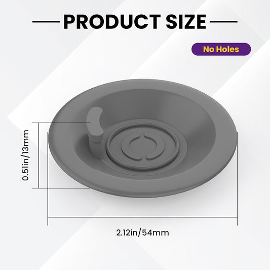 Espresso Backflush Cleaning Disc, 54mm Silicone Backflush Disc for Most Espresso Machines, Compatible with V1258-DP02-A-2073
