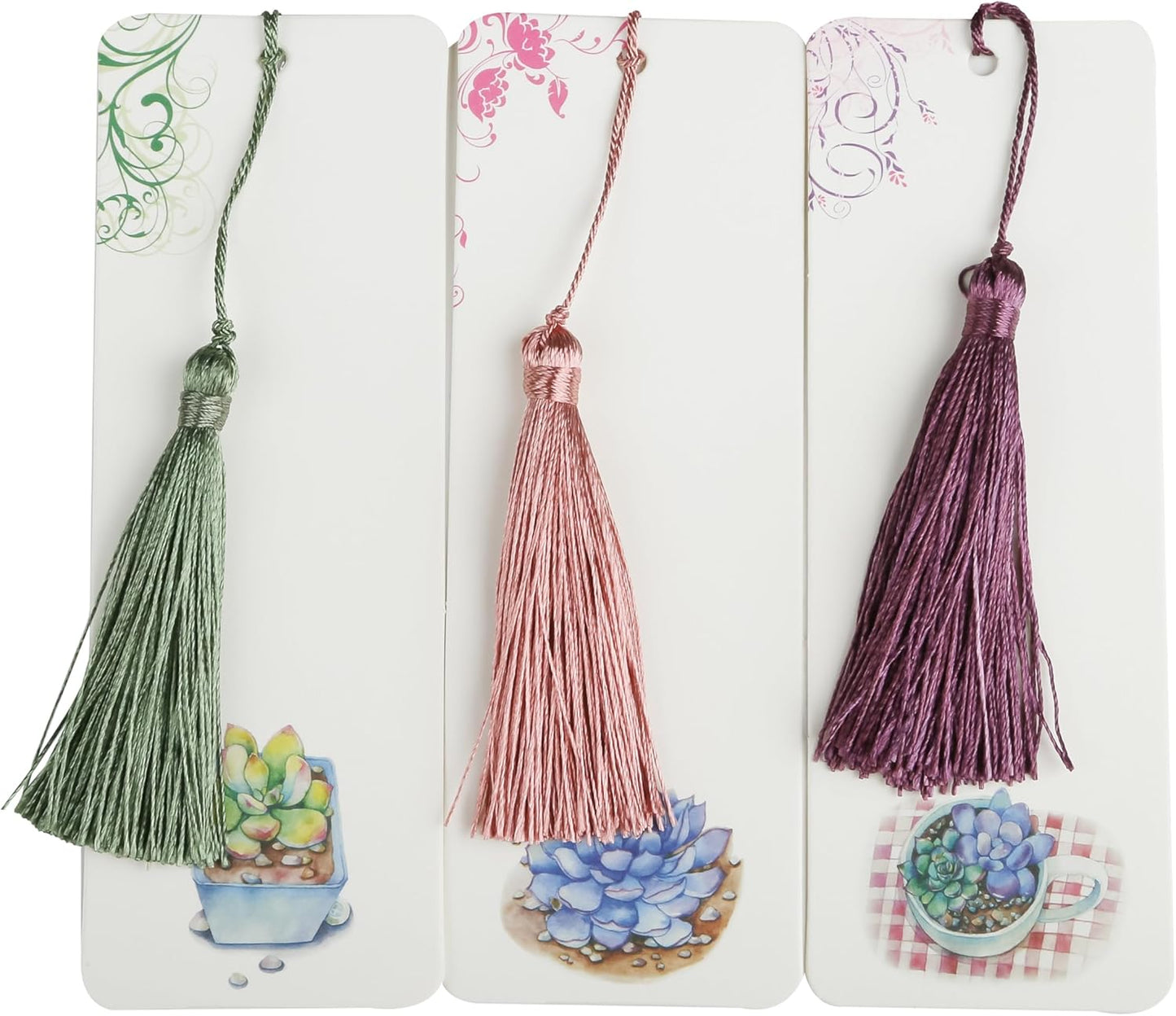 46pcs 5inch Silky Floss Carft Tassel Keychain Tassel with 2.5inch Cord Loop Earring Jewelry V1258-DP02-A-2212