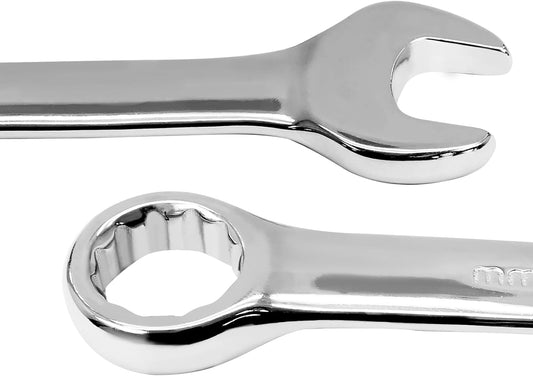 9mm Metric Wrench Industrial Combination Wrench with 12-Point Design Chrome Vanadium Steel Gear Wrenches V1258-DP02-A-2220