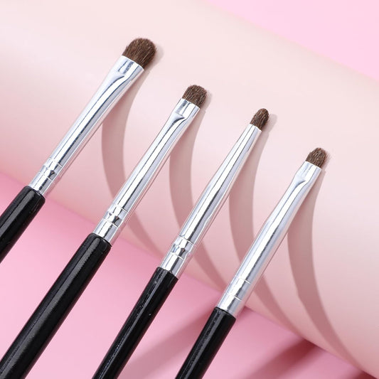 4 Pcs Eye Makeup Brushes Mini Smudge Brush for Eyeliner Concealer Brush Eyeshadow Eyeliner Brushes for Gel V1258-DP02-A-2465