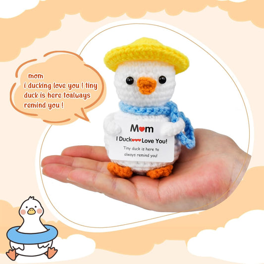 Gifts for Mom,Birthday Valentines Day Gifts for Women,Stocking Stuffers for Women I Duck Love You Mom V1258-DP02-A-27