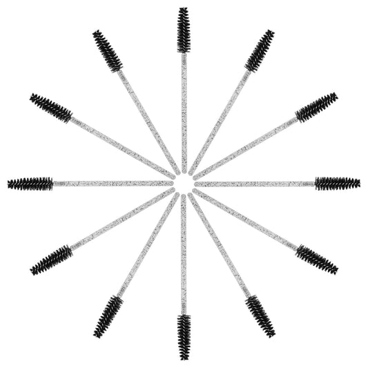 200PCS Spoolie Eyelash Brush - Disposable Mascara Brush Wand for Lashes, Eyebrow Eyelash Extension Supplies V1258-DP02-A-340