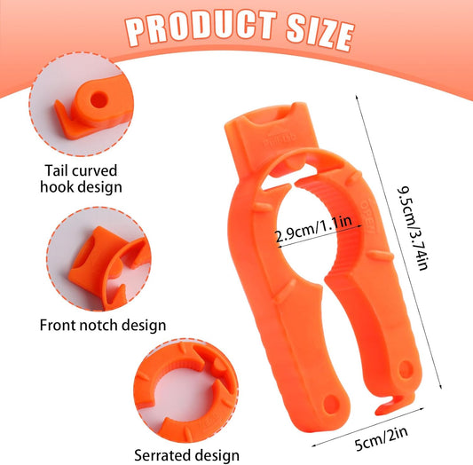 4-Pack Bottle Cap Opener - 3 in 1 Multi-Purpose Water Bottle Openers for Weak Hands, Seniors, Elderly - V1258-DP02-A-413